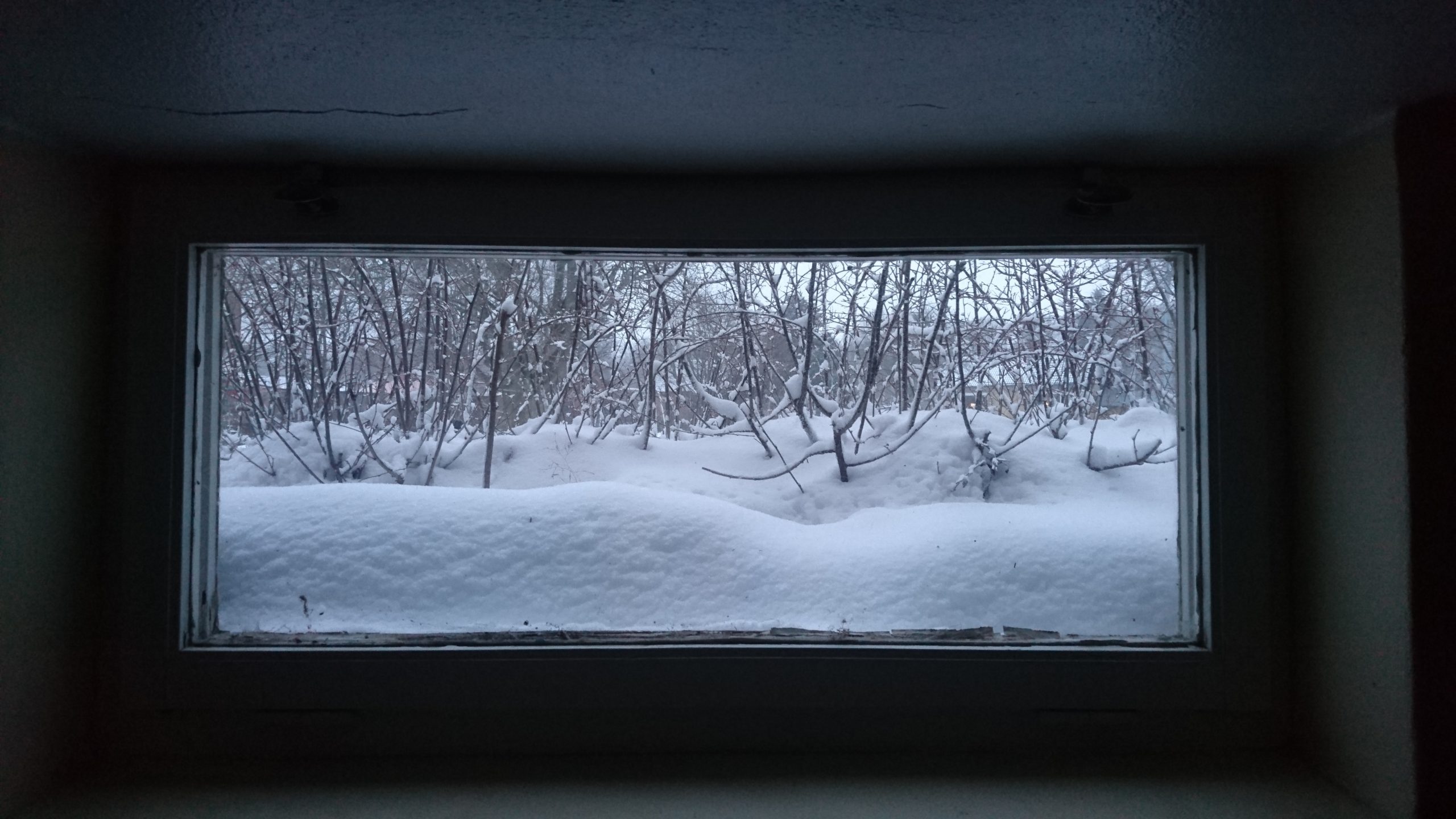 Basements Leak in Winter